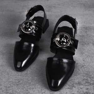 NWOT Modern Alchemist Majestic Buckle Loafer Black Patent Size 6